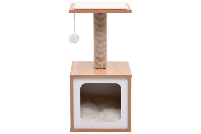 Kradsetræ Med Kradsemåtte Sisal 62 cm - Sport & fritid - Til dyrene - Kat - Kattemøbler - Kradsetræer & kradsemøbler