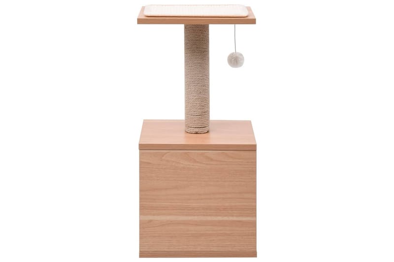 Kradsetræ Med Kradsemåtte Sisal 62 cm - Sport & fritid - Til dyrene - Kat - Kattemøbler - Kradsetræer & kradsemøbler