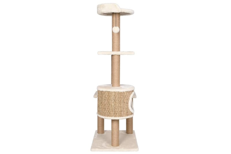 kradsetræ med kradsestolpe 123 cm søgræs - Beige - Sport & fritid - Til dyrene - Kat - Kattemøbler