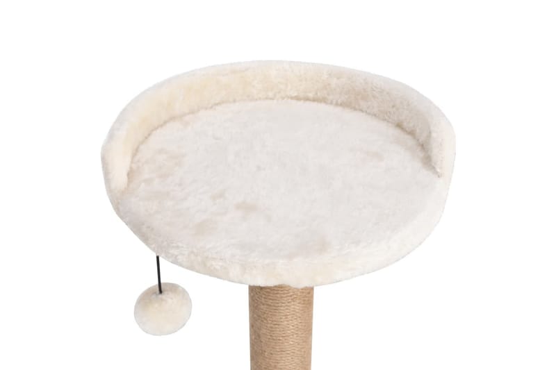 kradsetræ med kradsestolpe 123 cm søgræs - Beige - Sport & fritid - Til dyrene - Kat - Kattemøbler