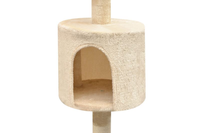 Kradsetræ Med Sisal Til Katte 125 Cm Beige - Beige - Sport & fritid - Til dyrene - Kat - Kattemøbler