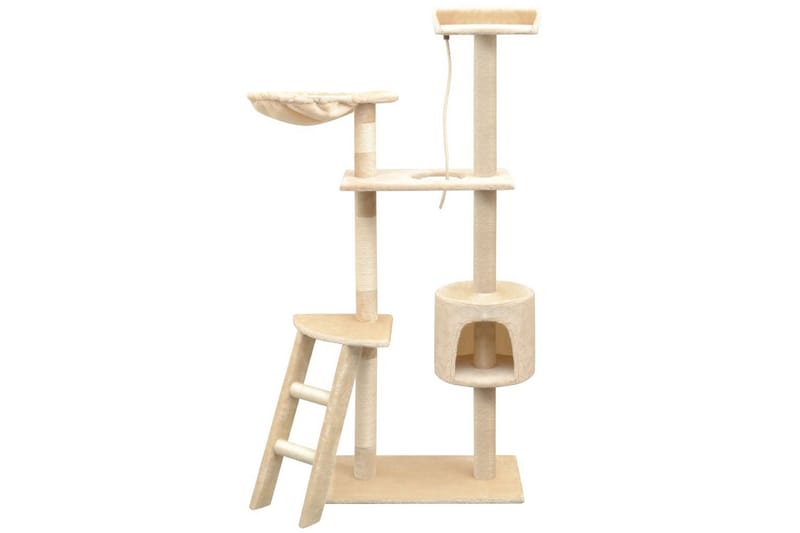 Kradsetræ Med Sisal Til Katte 150 Cm Beige - Beige - Sport & fritid - Til dyrene - Kat - Kattemøbler