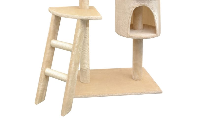 Kradsetræ Med Sisal Til Katte 150 Cm Beige - Beige - Sport & fritid - Til dyrene - Kat - Kattemøbler