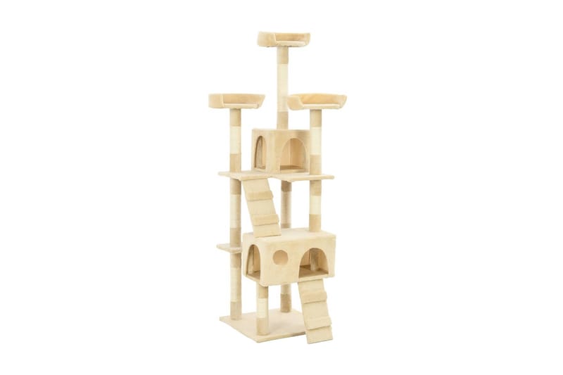 Kradsetræ Til Katte Med Sisal 170 Cm Beige - Beige - Sport & fritid - Til dyrene - Kat - Kattemøbler
