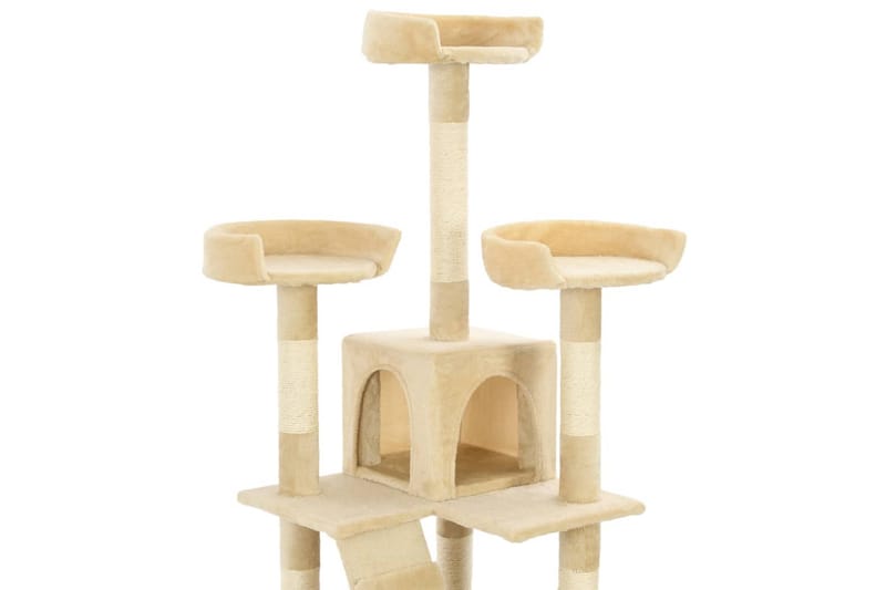Kradsetræ Til Katte Med Sisal 170 Cm Beige - Beige - Sport & fritid - Til dyrene - Kat - Kattemøbler