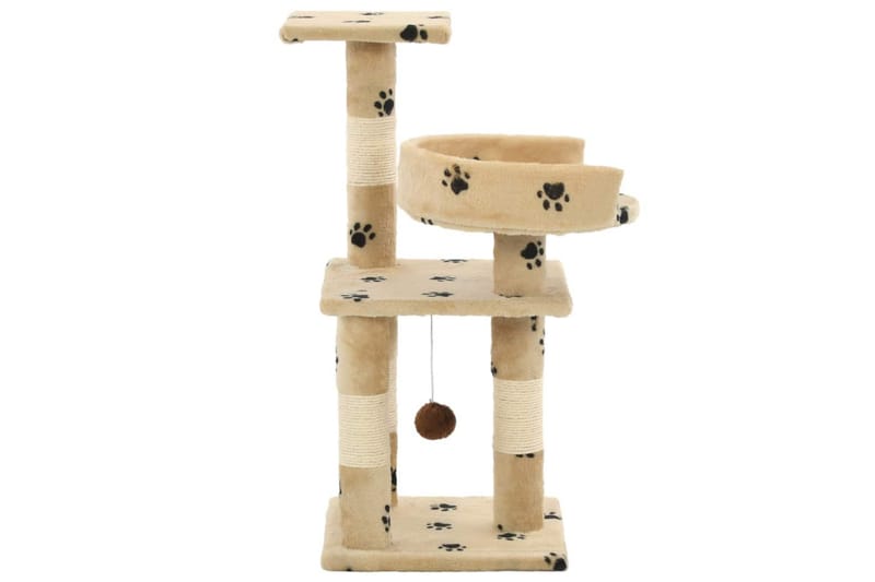 Kradsetræ Til Katte Med Sisal 65 Cm Poteprint Beige - Beige - Sport & fritid - Til dyrene - Kat - Kattemøbler