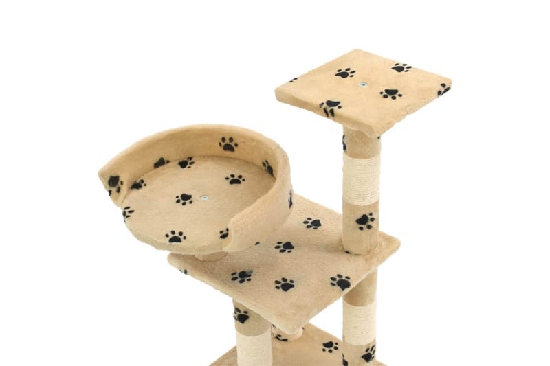 Kradsetræ Til Katte Med Sisal 65 Cm Poteprint Beige - Beige - Sport & fritid - Til dyrene - Kat - Kattemøbler