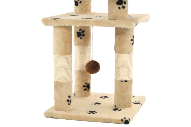 Kradsetræ Til Katte Med Sisal 65 Cm Poteprint Beige - Beige - Sport & fritid - Til dyrene - Kat - Kattemøbler
