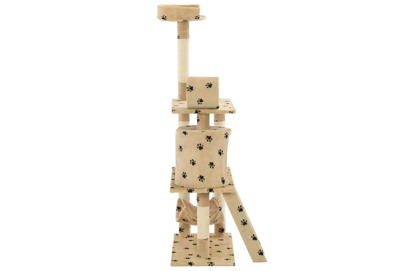 Kradsetræ Til Katte Med Sisal-Kradsestolper 140Cm Beige - Beige - Sport & fritid - Til dyrene - Kat - Kattemøbler