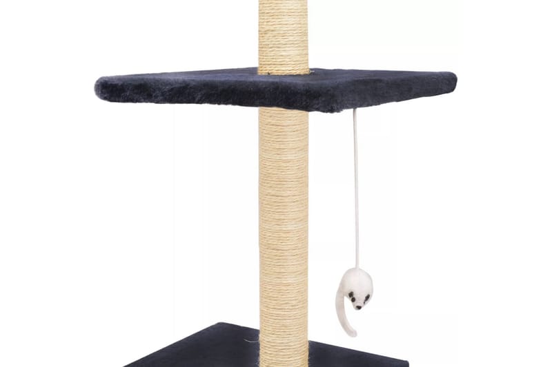 Kradsetræ Til Katte Med Sisal-Kradsestolper 260 Cm Mørkeblå - Blå - Kattemøbler