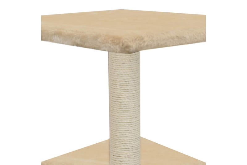 Kradsetræ Til Katte Med Sisal-Kradsestolper 55 Cm Beige - Beige - Sport & fritid - Til dyrene - Kat - Kattem�øbler