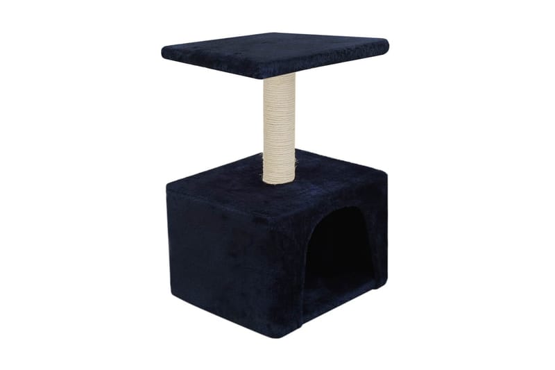Kradsetræ Til Katte Med Sisal-Kradsestolper 55 Cm Mørkeblå - Blå - Sport & fritid - Til dyrene - Kat - Kattemøbler