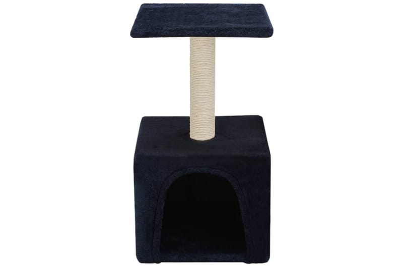 Kradsetræ Til Katte Med Sisal-Kradsestolper 55 Cm Mørkeblå - Blå - Sport & fritid - Til dyrene - Kat - Kattemøbler
