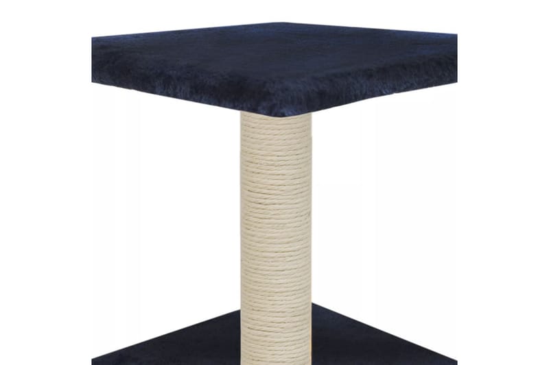 Kradsetræ Til Katte Med Sisal-Kradsestolper 55 Cm Mørkeblå - Blå - Sport & fritid - Til dyrene - Kat - Kattemøbler