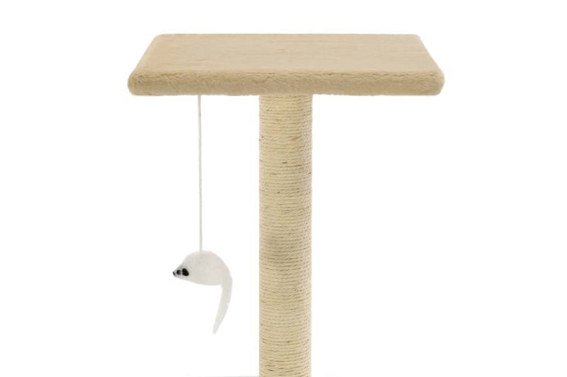 Kradsetræ Til Katte Med Sisal-Kradsestolper 95 Cm Beige - Beige - Sport & fritid - Til dyrene - Kat - Kattemøbler