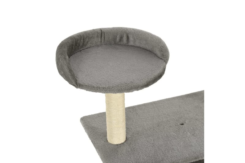 Kradsetræ Til Katte Med Sisal-Kradsestolper 95 Cm Grå - Grå - Sport & fritid - Til dyrene - Kat - Kattemøbler