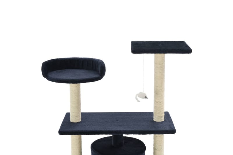 Kradsetræ Til Katte Med Sisal-Kradsestolper 95 Cm Mørkeblå - Blå - Sport & fritid - Til dyrene - Kat - Kattemøbler