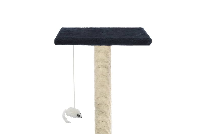 Kradsetræ Til Katte Med Sisal-Kradsestolper 95 Cm Mørkeblå - Blå - Kattemøbler