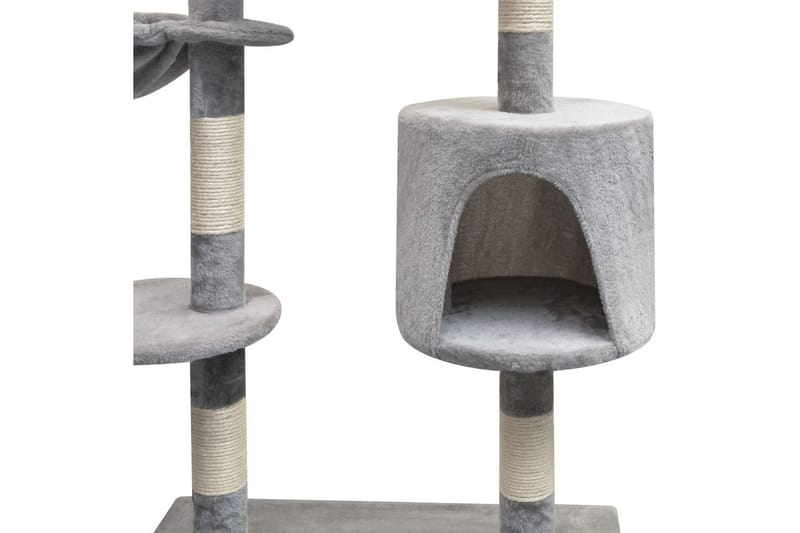 Kradsetræ Til Katte Sisal 125 Cm Grå - Grå - Kattemøbler