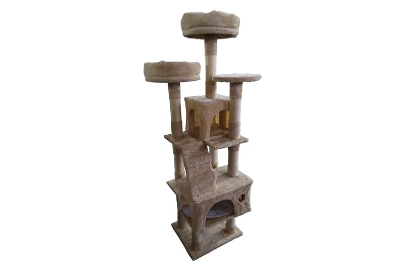 Trekker Tower Kradsetræ 170 cm - Lyserød - Sport & fritid - Til dyrene - Kat - Kattemøbler