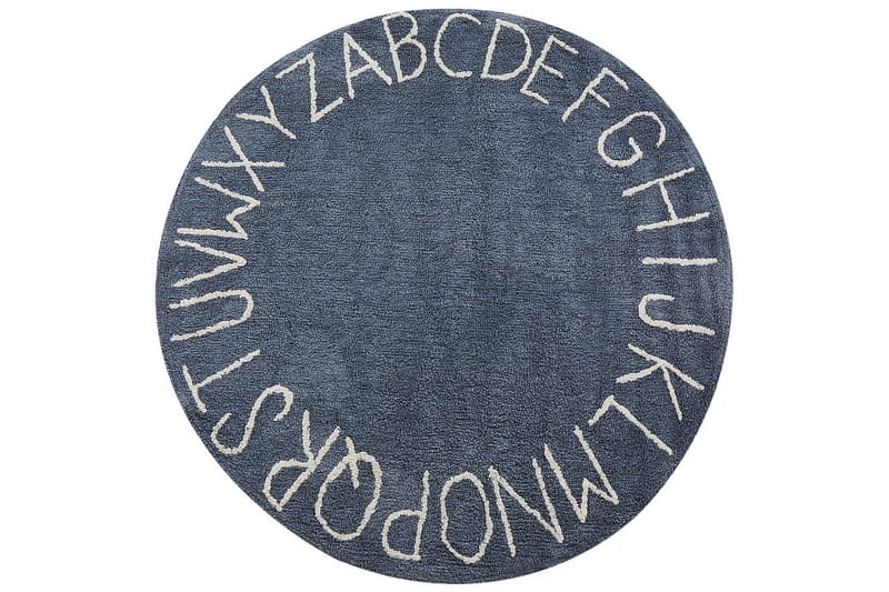 Børnetæppe Vurgun, Blå, Hvid