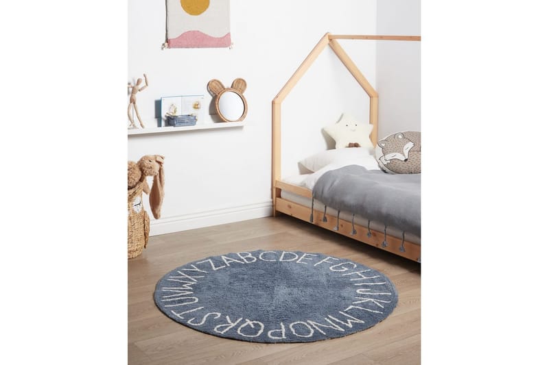 Børnetæppe Vurgun - Blå, Hvid - Tekstiler - Børnetekstiler - Børnetæpper