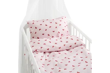 Sengesæt til Tremmeseng 2-Del Hjärttrud