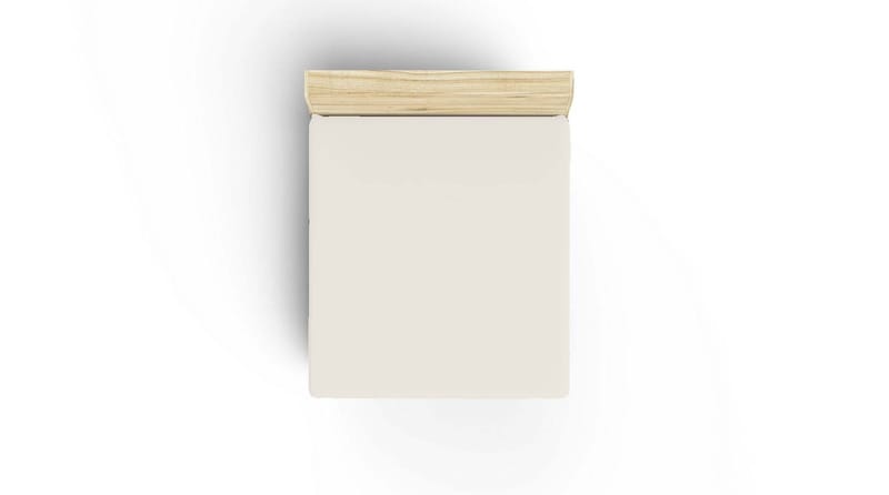 Cream faconlagen 140x190 cm, Creme