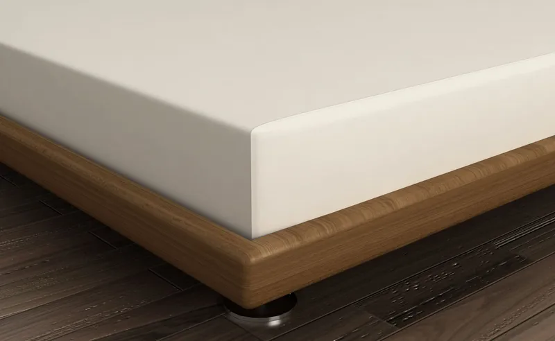 Cream faconlagen 140x200 cm - Creme - Tekstiler - Børnetekstiler - Sengetøj til børn - Tremmeseng sengetøj - Lagen tremmeseng