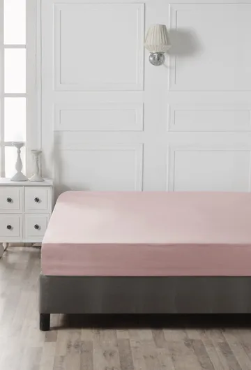Faylor faconlagen 140x190 cm - Gammelrosa - Tekstiler - Børnetekstiler - Sengetøj til børn - Tremmeseng sengetøj - Lagen tremmeseng