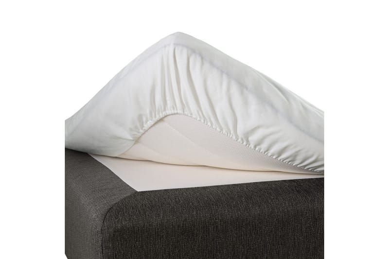 Lagen med elastik Borganäs of Sweden, 210 x 210 cm, Hvid