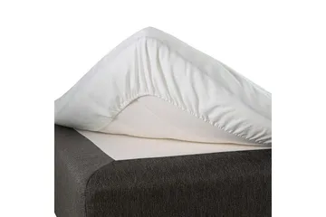 Lagen med elastik Borganäs of Sweden - 210 x 210 cm, Hvid - Tekstiler - Børnetekstiler - Sengetøj til børn - Tremmeseng sengetøj - Lagen tremmeseng