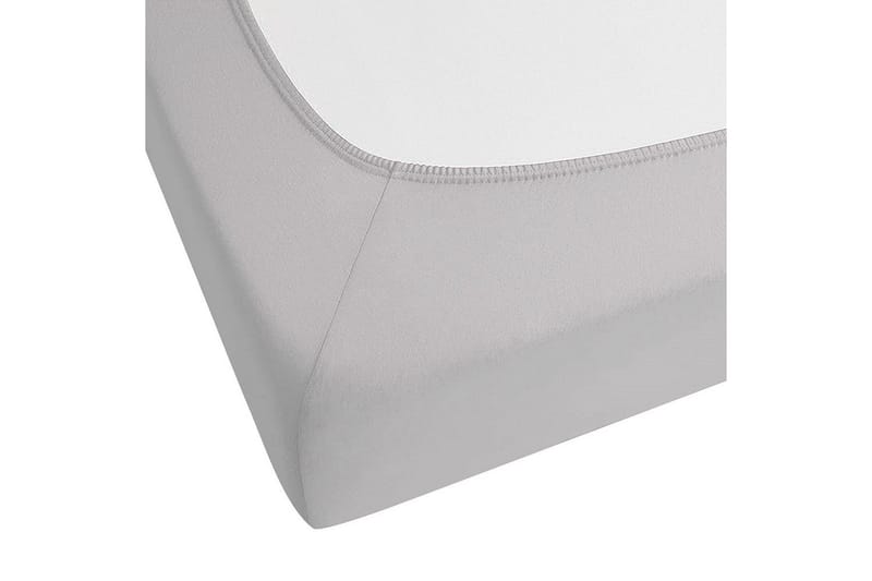 Udlagen Hofuf Grå, 90x200 cm - Grå, 90x200 cm - Tekstiler - Sengetøj - Lagen - Faconsyet lagen