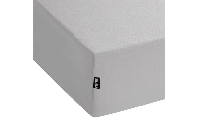 Udlagen Hofuf Grå, 90x200 cm - Grå, 90x200 cm - Tekstiler - Sengetøj - Lagen - Faconsyet lagen