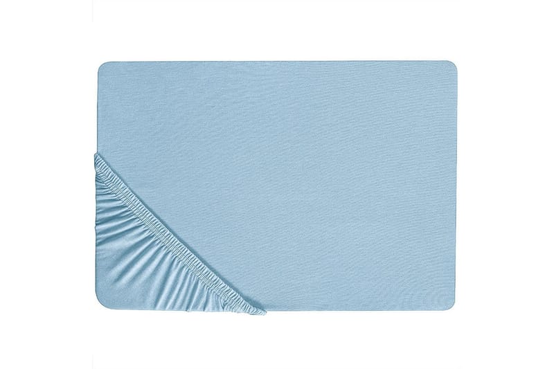 Udlagen Hofuf Lys blå, 180x200 cm - Lys blå, 180x200 cm - Tekstiler - Sengetøj - Lagen - Faconsyet lagen