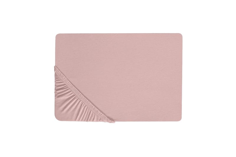 Udlagen Hofuf Rosa, 180x200 cm - Rosa, 180x200 cm - Tekstiler - Sengetøj - Lagen - Faconsyet lagen