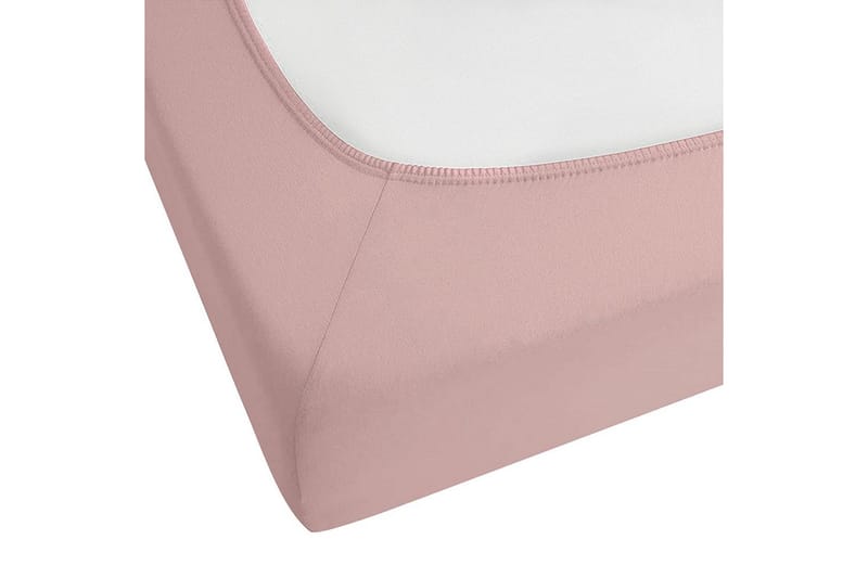 Udlagen Hofuf Rosa, 180x200 cm - Rosa, 180x200 cm - Tekstiler - Sengetøj - Lagen - Faconsyet lagen