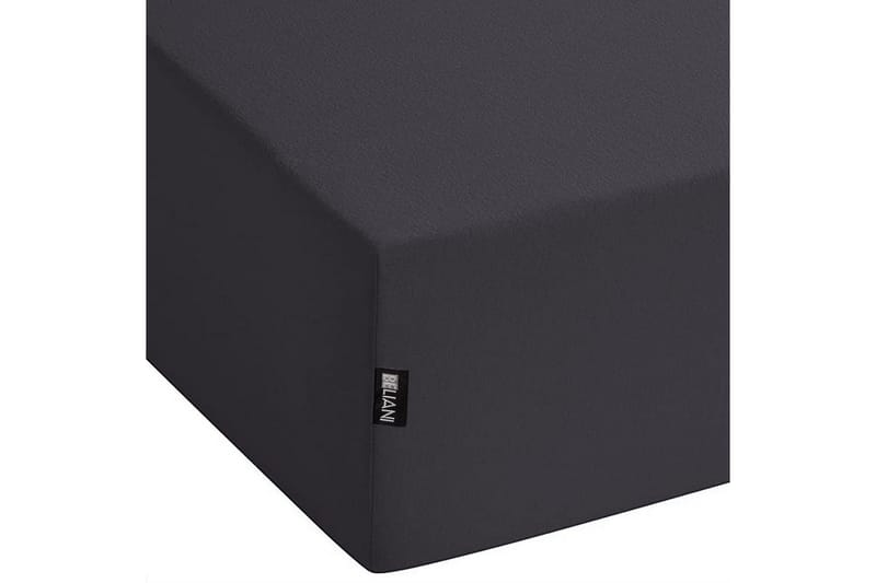 Udlagen Hofuf Sort, 200x200 cm - Sort, 200x200 cm - Tekstiler - Sengetøj - Lagen - Faconsyet lagen