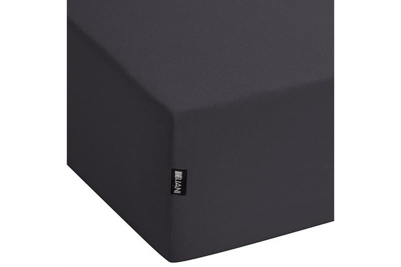 Udlagen Hofuf Sort, 200x200 cm - Sort, 200x200 cm - Tekstiler - Sengetøj - Lagen - Faconsyet lagen