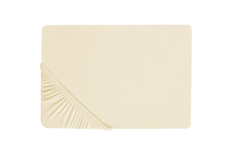 Udlagen Janbu Beige, 140x200 cm - Beige, 140x200 cm - Tekstiler - Sengetøj - Lagen - Faconsyet lagen