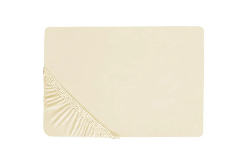 Udlagen Janbu Beige, 160x200 cm - Beige, 160x200 cm - Tekstiler - Sengetøj - Lagen - Faconsyet lagen