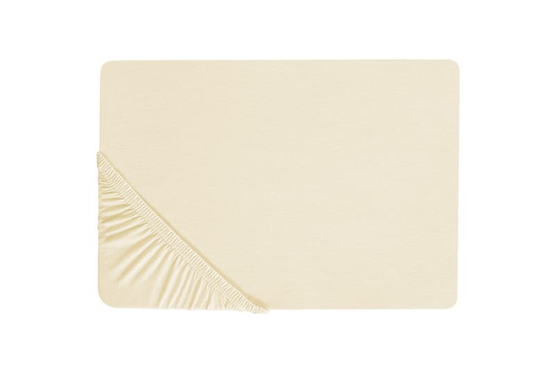 Udlagen Janbu Beige, 160x200 cm - Beige, 160x200 cm - Tekstiler - Sengetøj - Lagen - Faconsyet lagen