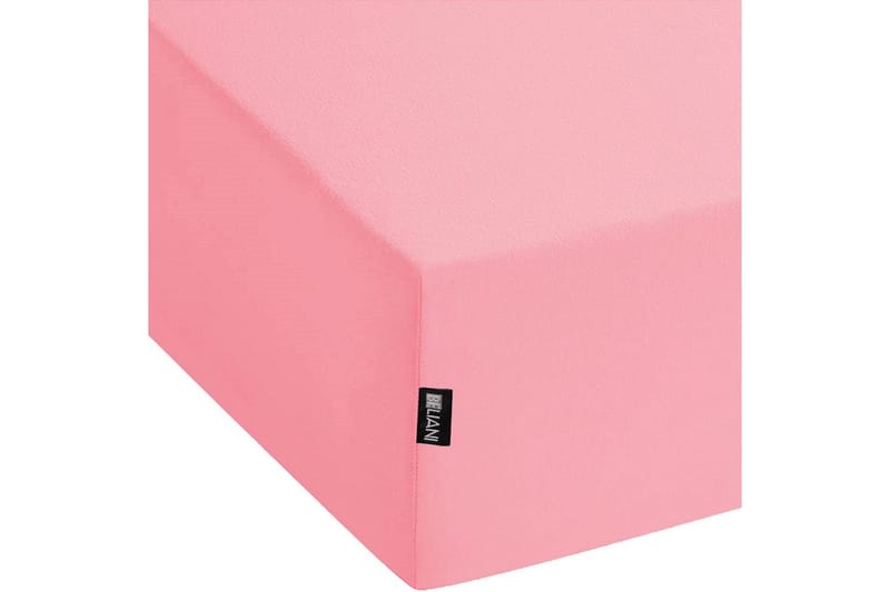 Udlagen Janbu Koral, 90x200 cm - Koral, 90x200 cm - Tekstiler - Sengetøj - Lagen - Faconsyet lagen