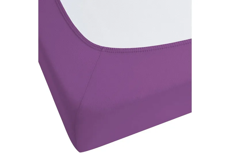 Udlagen Janbu Lilla, 180x200 cm - Lilla, 180x200 cm - Tekstiler - Sengetøj - Lagen - Faconsyet lagen