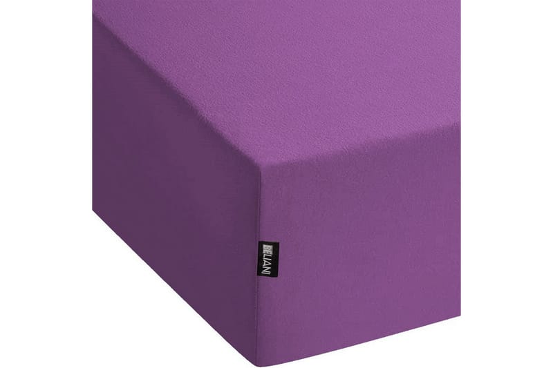 Udlagen Janbu Lilla, 200x200 cm - Lilla, 200x200 cm - Tekstiler - Sengetøj - Lagen - Faconsyet lagen