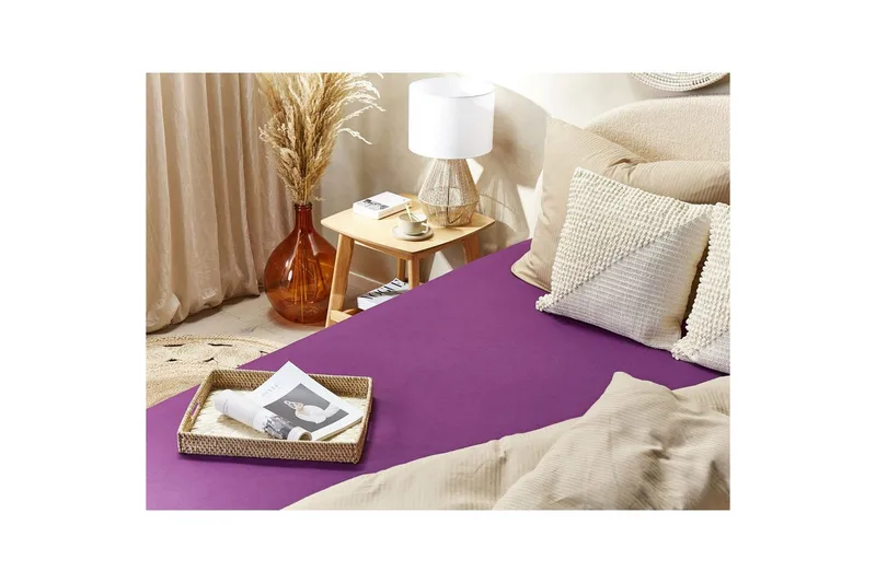 Udlagen Janbu Lilla, 90x200 cm - Lilla, 90x200 cm - Tekstiler - Sengetøj - Lagen - Faconsyet lagen