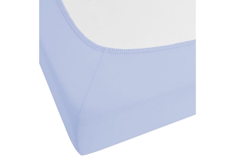 Udlagen Janbu Lys blå, 160x200 cm - Lys blå, 160x200 cm - Tekstiler - Sengetøj - Lagen - Faconsyet lagen