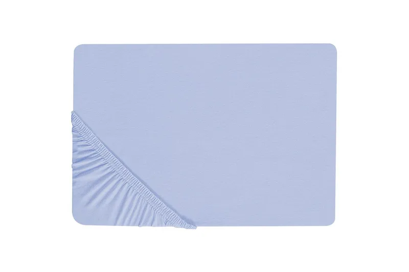 Udlagen Janbu Lys blå, 200x200 cm - Lys blå, 200x200 cm - Tekstiler - Sengetøj - Lagen - Faconsyet lagen