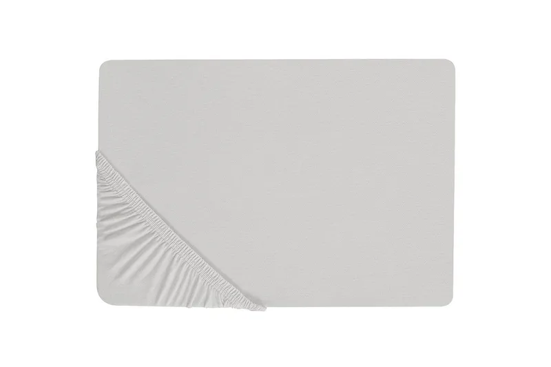 Udlagen Janbu Lys grå, 200x200 cm - Lys grå, 200x200 cm - Tekstiler - Sengetøj - Lagen - Faconsyet lagen