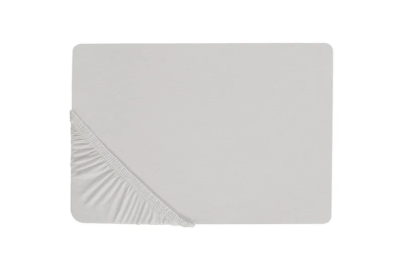 Udlagen Janbu Lys grå, 90x200 cm - Lys grå, 90x200 cm - Tekstiler - Sengetøj - Lagen - Faconsyet lagen